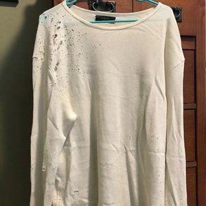 Amiri Shotgun Blast longsleeve shirt (XL)